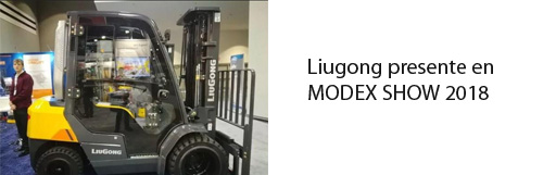 Liugong dio a conocer sus novedades en MODEX SHOW 2018