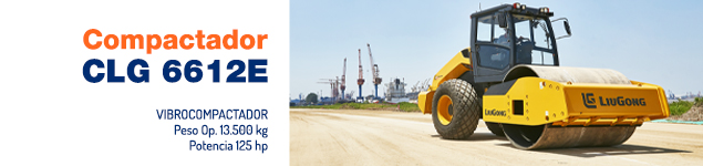 Vibrocompactador CLG 6612E